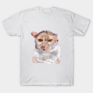 Van Gogh Kitty T-Shirt